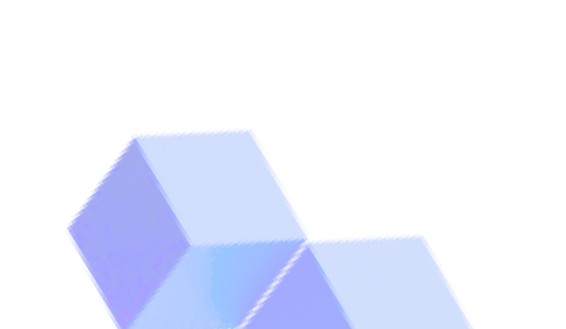 Abstract geometric cubes